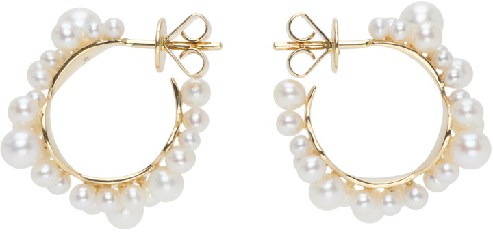 Photo: Sophie Bille Brahe Gold Pearl Mary Earrings