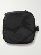 Porter-Yoshida and Co - Effect Mesh-Trimmed Camouflage-Print Shell Pouch