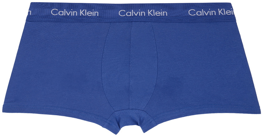 Calvin Klein Underwear COTTON STRETCH Low Rise Trunk LOW RISE TRUNK 7 PACK  Black