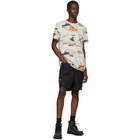 Heron Preston Multicolor Camouflage Style T-Shirt