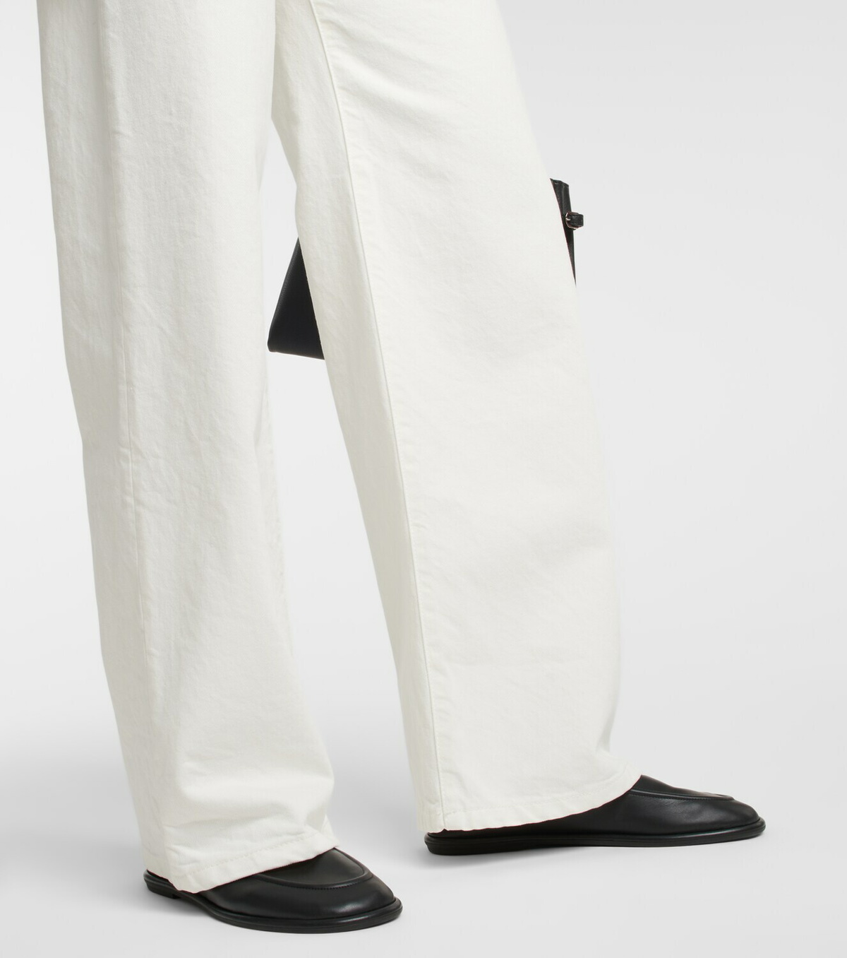 The Row - Eglitta mid-rise wide-leg jeans The Row