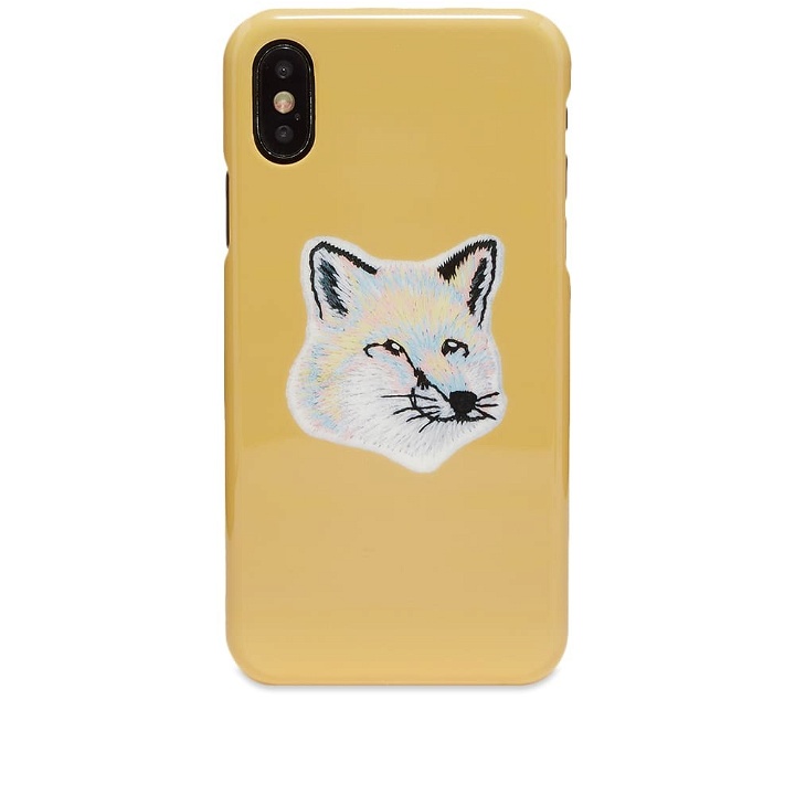 Photo: Maison Kitsuné Pastel Fox Head iPhone X Case