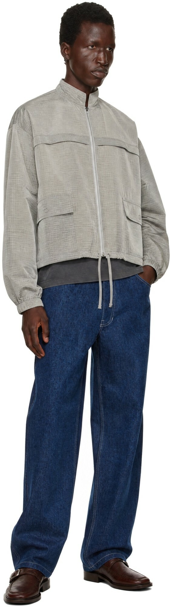 colbo Blue Stonewashed Tapered Jeans