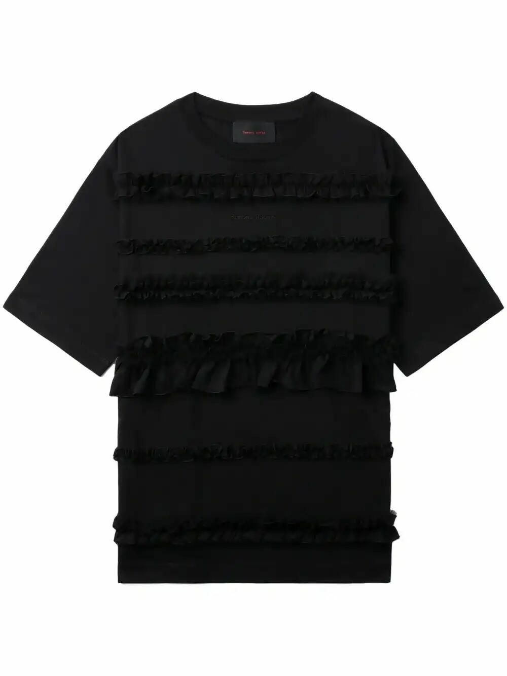 その他 Rose Banquet T Shirt - Simone Rocha - Cotton - Black CAVE Online Shop ｜セレクトショップCAVE大阪 / Simone Rocha