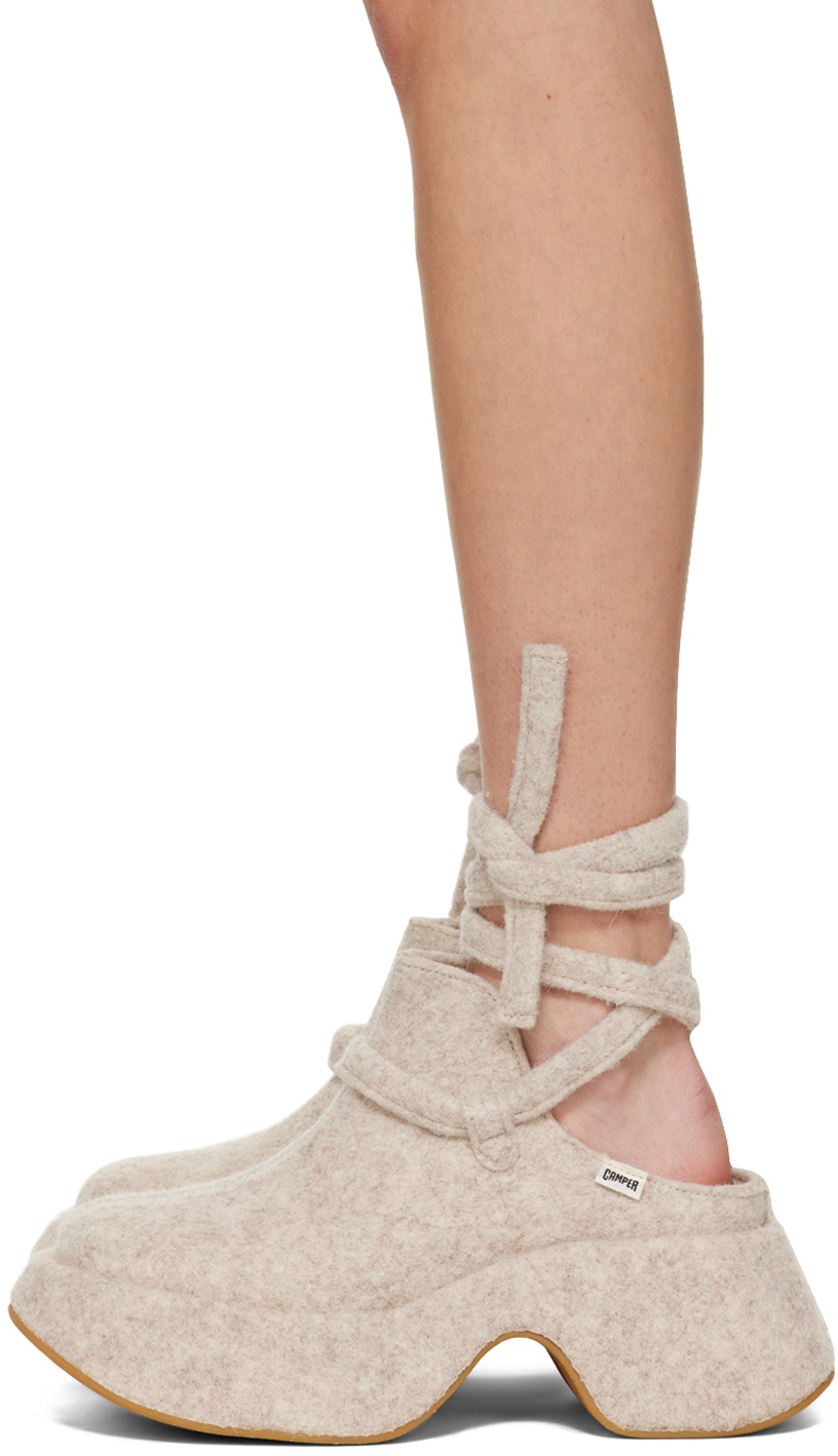 Ottolinger Beige Camper Edition Clogs