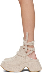 Ottolinger Beige Camper Edition Clogs