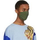 Kenzo Three-Pack Multicolor Embroidered Logo Face Masks