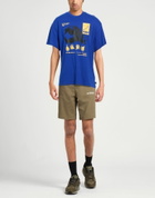 Puma Mens T-shirt Bright in Blue