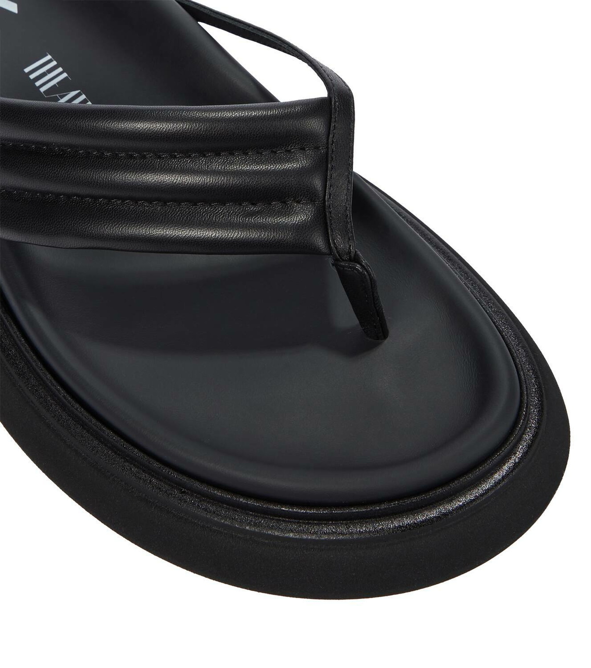 The Attico Alton leather thong sandals