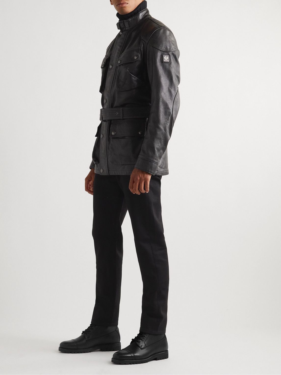 Belstaff circuitmaster 2.0 leather on sale jacket