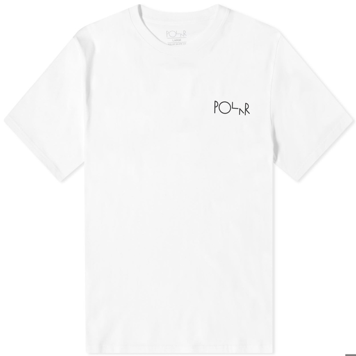 Photo: Polar Skate Co. Men's Balloon Fill Logo T-Shirt in White