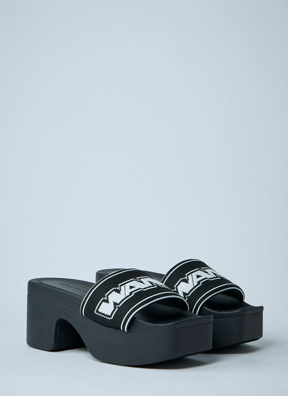 Alexander Wang Logo Motif Platform Sandals