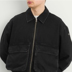 Diesel Men's Kurz Denim Bomber Jacket in Black