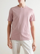 Brunello Cucinelli - Cotton-Jersey T-Shirt - Pink