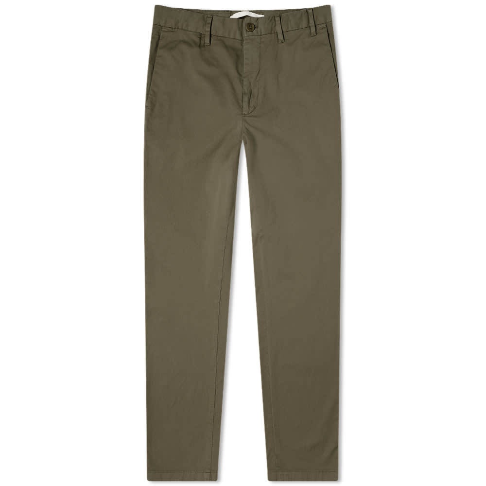 Norse Projects Aros Slim Light Stretch Chino Ivy Green Norse Projects