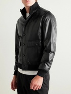 Valstar - Valstarino Leather Down Jacket - Black