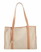 Sandro Womens Shoulder bag in Beige