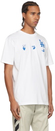 Off-White White MLB Edition LA Dodgers T-Shirt