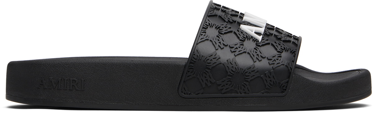AMIRI Pink MA Quad Pool Slides Amiri
