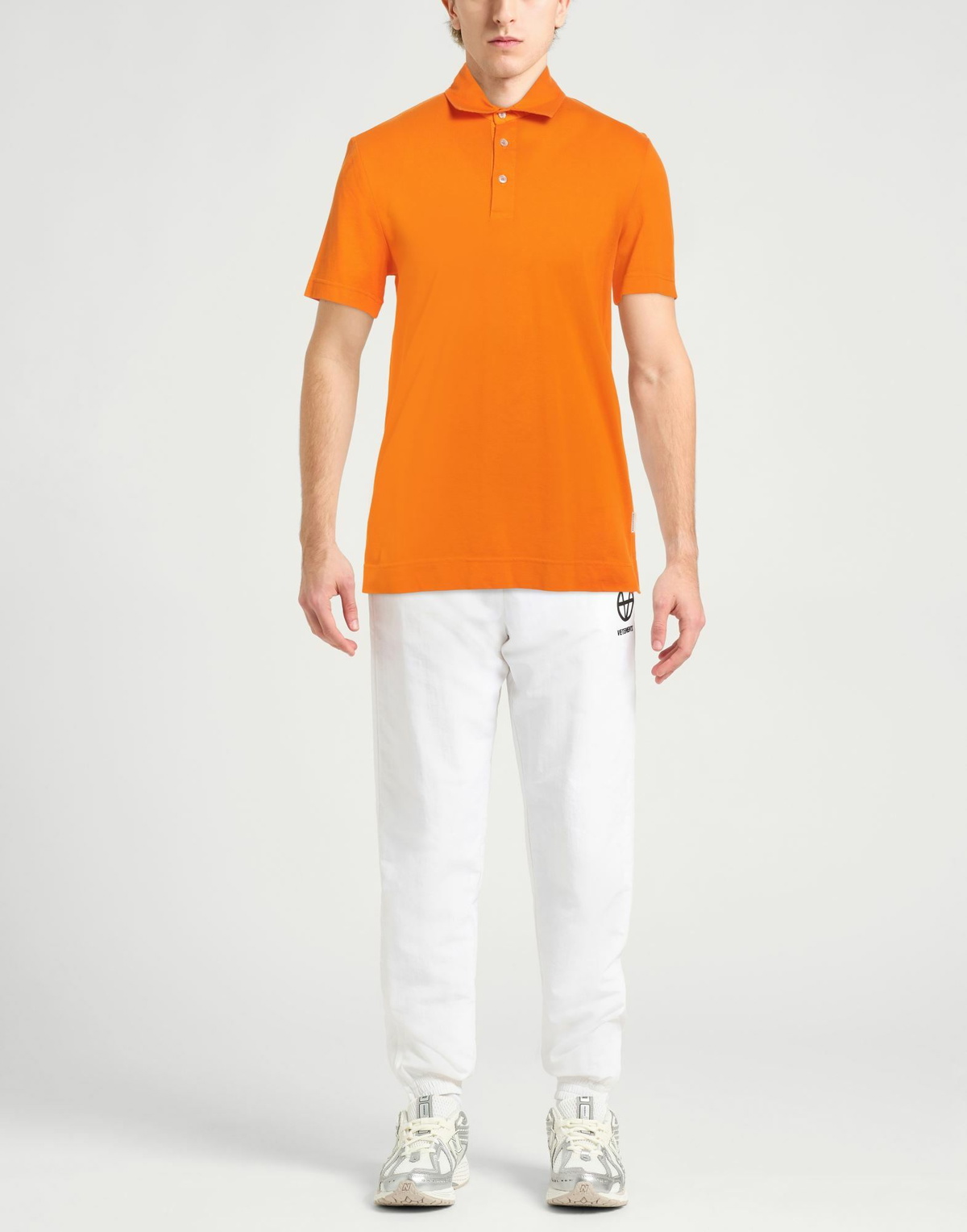 Ballantyne Mens Polo shirt in Mandarin