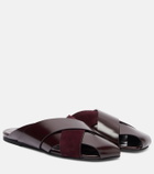 Proenza Schouler Slant leather sandals