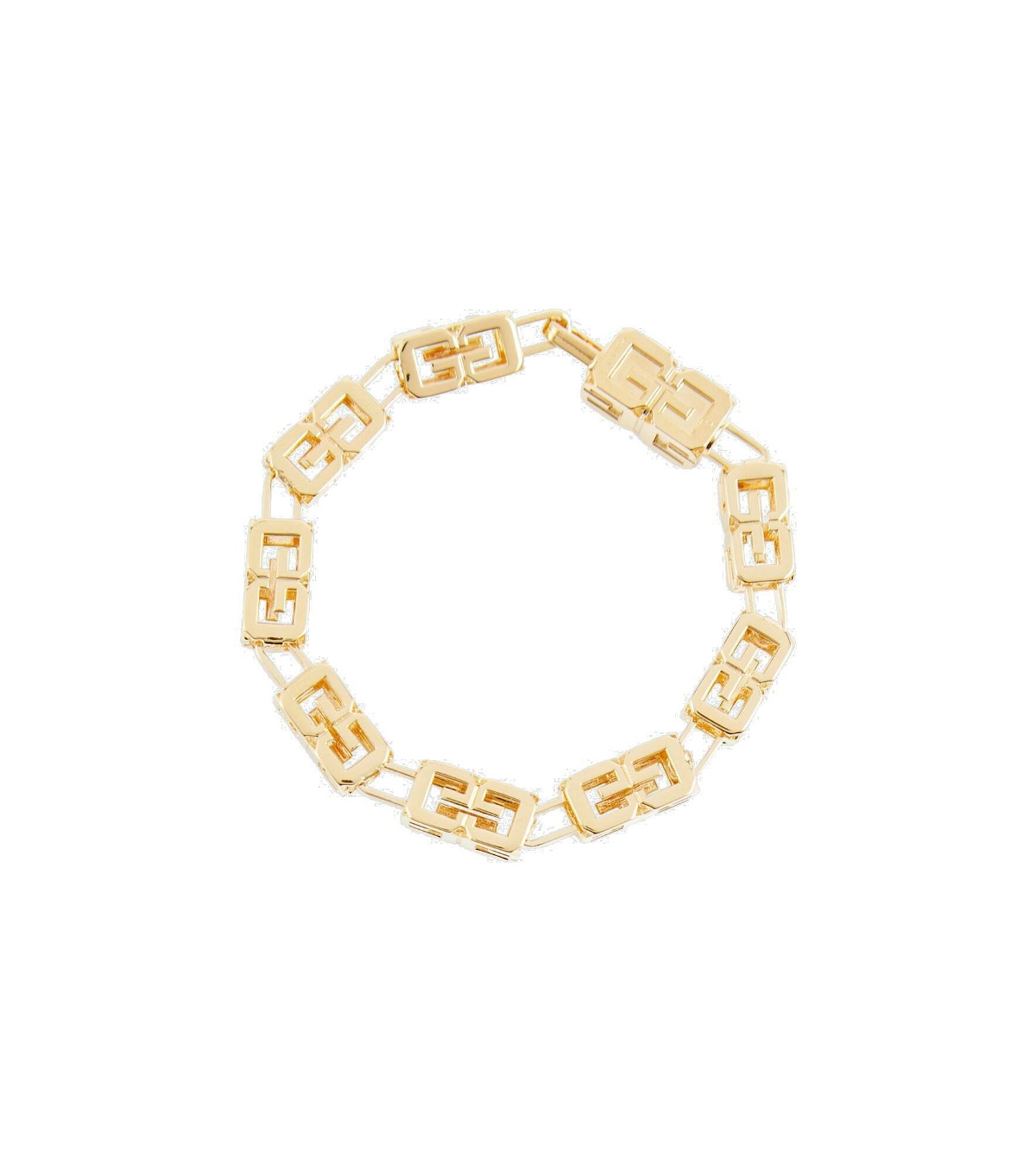 Photo: Givenchy - G Cube gold tone bracelet
