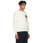 AMI Alexandre Mattiussi Off-White Oversized Sweater