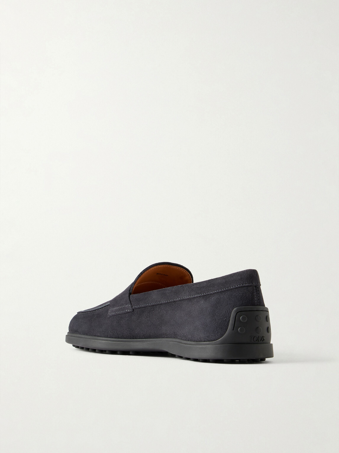 Tod's - Suede Penny Loafers - Gray