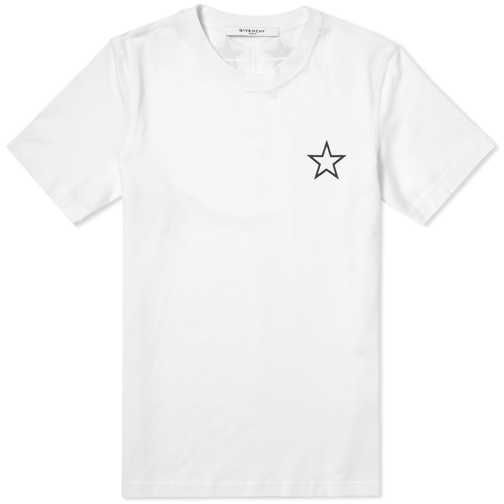 Givenchy Cuban Printed Star Tee Givenchy