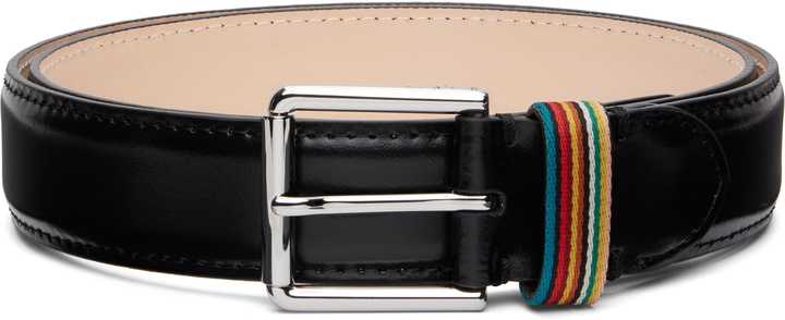 Photo: Paul Smith Black Stripe Keeper Belt