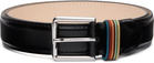 Paul Smith Black Stripe Keeper Belt