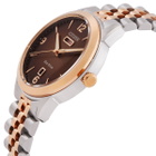 Citizen Rolan Eco-Drive Brown Dial Two-Tone Mens Watch AW0156-57X
