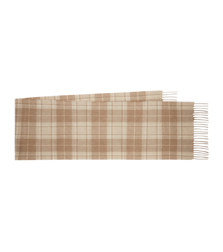 Photo: Dunhill Plaid cashmere scarf
