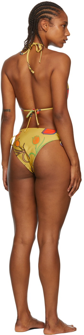 BARRAGÁN SSENSE Exclusive Yellow Ambra Bikini