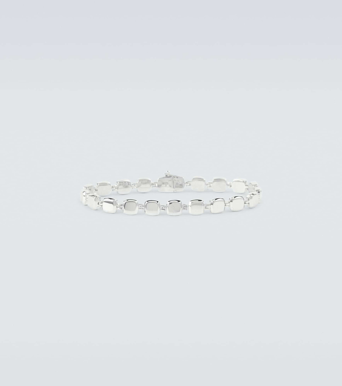 Tom Wood - Cushion sterling silver bracelet