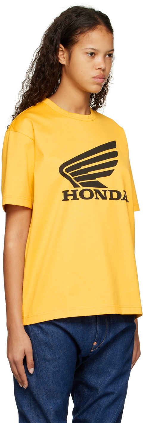 JUNYA WATANABE ネオンイエロー しわ加工 Tシャツ JUNYA WATANABE ネオンイエロー しわ加工 Tシャツ