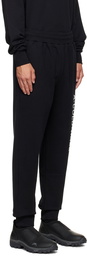 A-COLD-WALL* Black Embroidered Lounge Pants