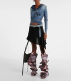 Y/Project Denim wrap jacket