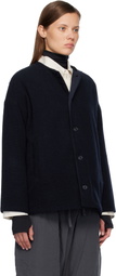 CASEY CASEY Navy Julia Reversible Jacket