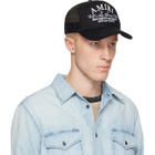 AMIRI Black 'Arts District' Trucker Cap