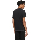 Givenchy Black Ribbed Vintage Logo T-Shirt