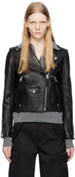 MACKAGE Black Baya Leather Jacket