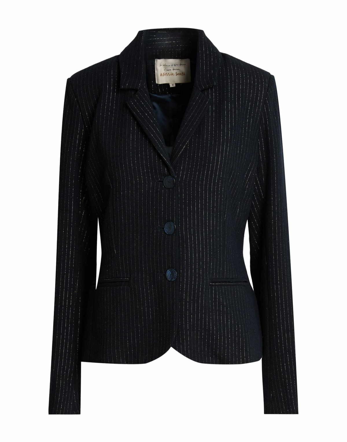 Alessia Santi Womens Blazer in Black