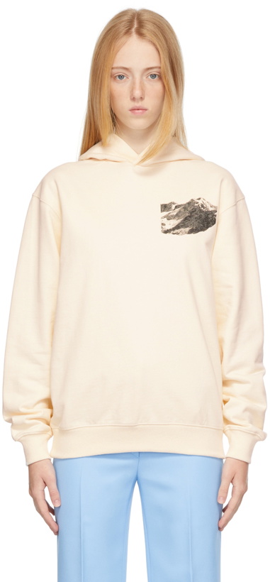 Photo: Stockholm (Surfboard) Club Off-White Ben Gorham Edition Bjorn Print Hoodie