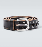 Our Legacy Studded leather belt