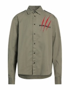 Dsquared2 Mens Shirt Military in Green