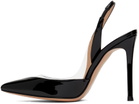 Gianvito Rossi Black Vernice Heels