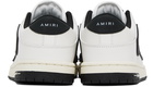 AMIRI White & Black Skel Top Low Sneakers