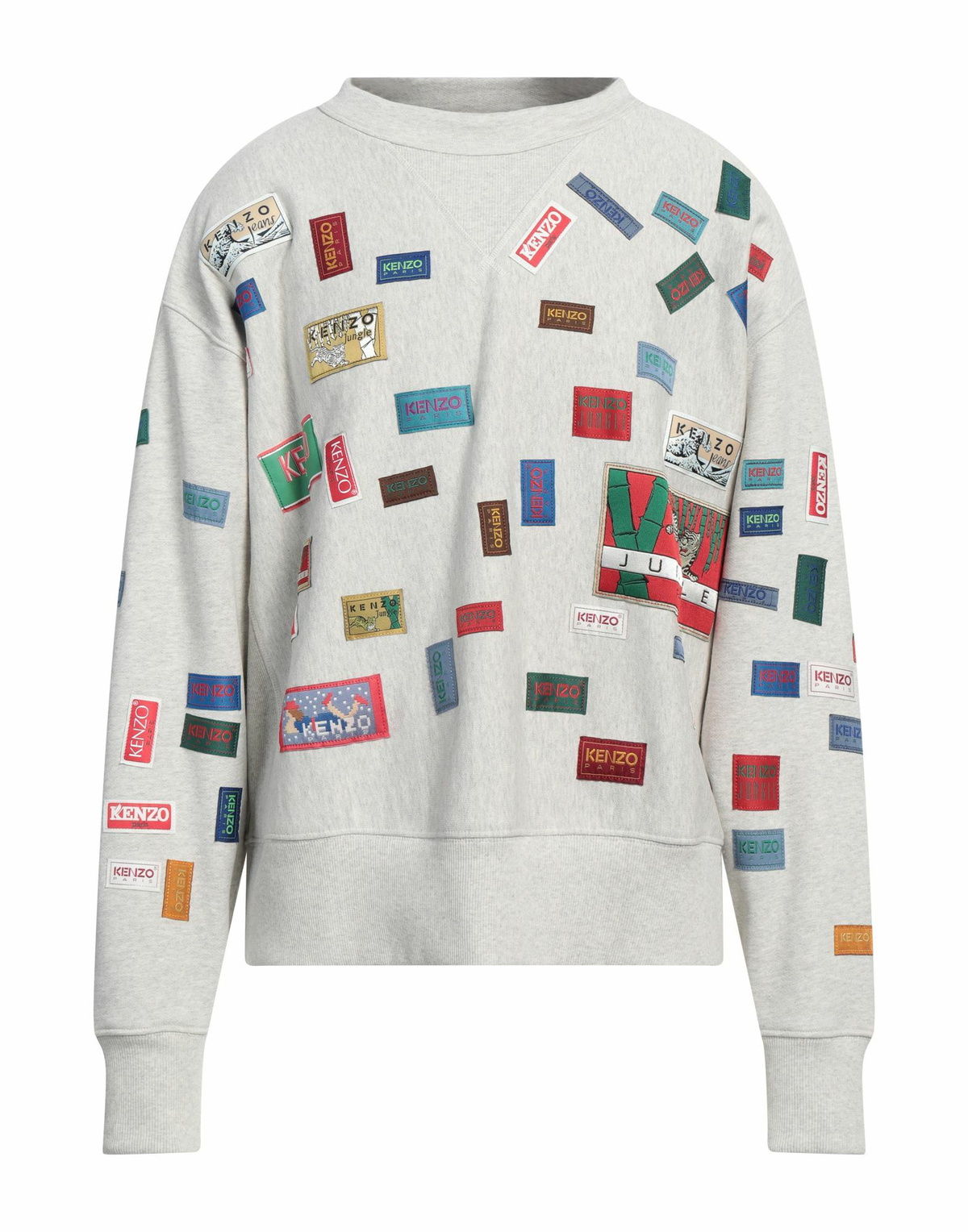Kenzo Mens Sweatshirt Light in Grey