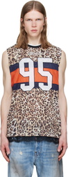 Dsquared2 Multicolor Wild2 Cigarette Fit Tank Top